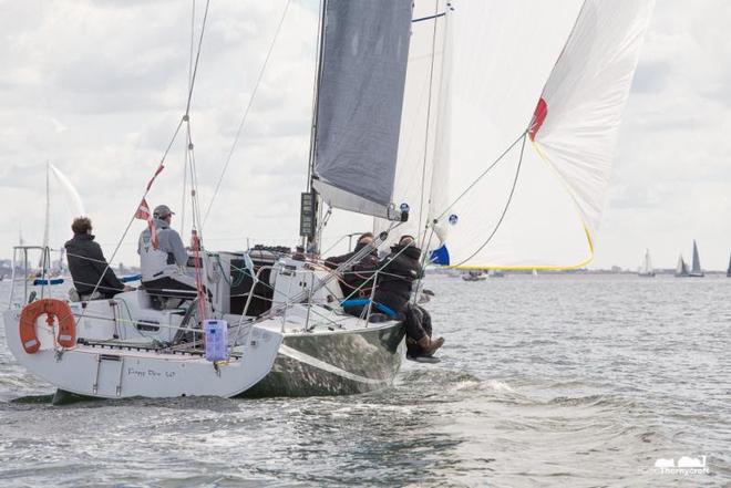 Foggy Dew – Rolex Fastnet Race ©  Hamo Thornycroft